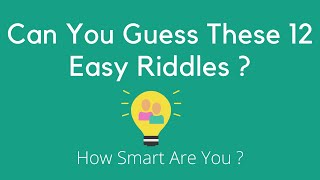 If You Can Crack 12 Riddles , You're Smarter Than You Think | Fun Riddles | Champions Place