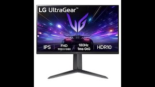 LG Ultragear Monitor(27gs65f) Control software download&install on windows