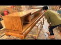 Extremely hightech skills handcrafted furniture  furniture woodworking process craft from asia