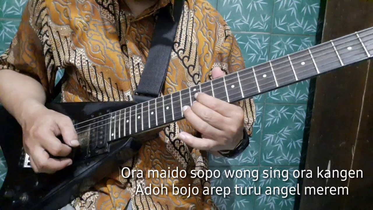 Kunci Gitar Campursari Layang Kangen