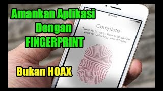 Cara Kunci Aplikasi Android Menggunakan Fingerprint screenshot 2