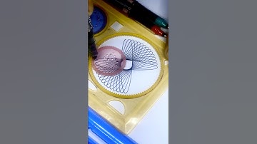 Colorful Spirograph Pattern | Mesmerizing Art Shorts #shorts #spirograph #art #2025