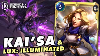 NEW Keyword Means STRONGER Kai'sa | Legends of Runeterra | Standard | Lux: Illuminated Kai'sa