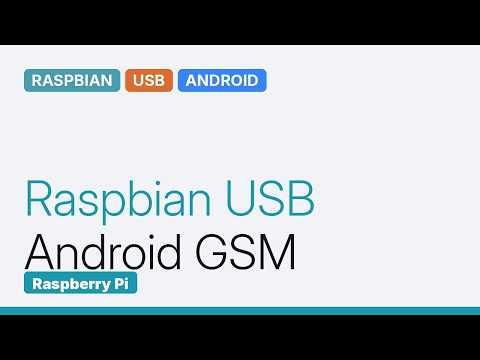 Raspberry Pi: Tether Android Phone to Raspberry Pi (for MMS/SMS) (2 Solutions!!)