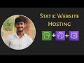 AWS S3 Static Website hosting Using Cloudfront, Route53 And Adding TLS Certificate | Tarun Valireddy