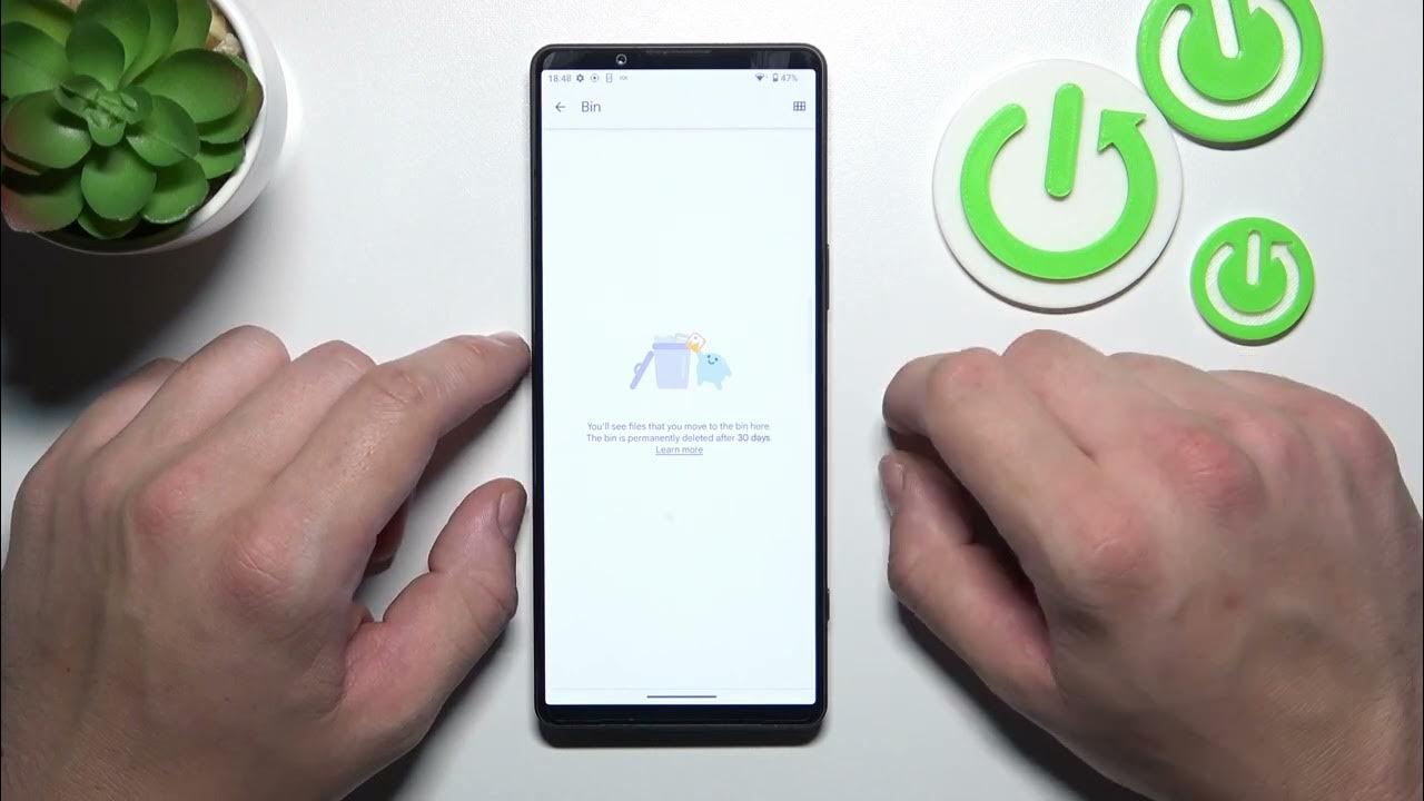 How To Find Recycle Bin On Sony Xperia 1 V YouTube
