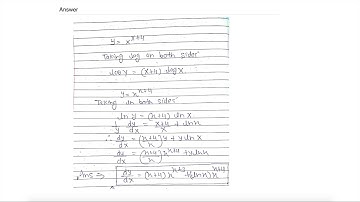 Use logarithmic differentiation to find the derivative of the function. y= x^(x+4)