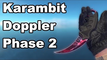 Karambit Doppler (Phase 2) | CSGO Skin Showcase