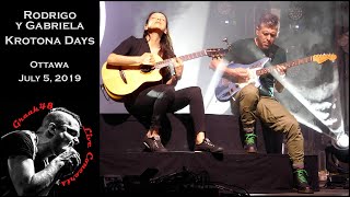 Rodrigo y Gabriela - "Krotona Days" - Ottawa - July 5, 2019