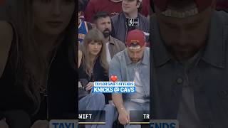 Taylor Swift IN THE HOUSE for Cavs @ Knicks ❤️🎤🏀 #taylorswift #swiftie #traviskelce #nba #knicks