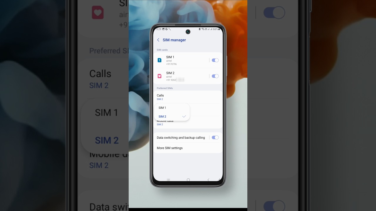 Call ko SIM 1 se SIM 2 me kaise kare  | How to Change Call SIM 1 to SIM 2 