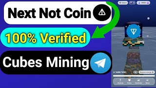 Cubes Telegram Bot Mining|| $500 যদি লাইগা যায় 😱🤩 || Money Web 3.0 ||