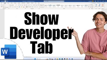 How To Show Developer Tab in Word For Mac - See How To Turn On Developer Tab in Word MacOS