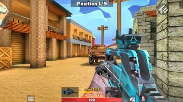 kuboom gun game gameplay walkthrough #kuboom #multiplayer #gameplay