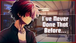 [ASMR] Teaching  Shoto Todoroki how to Kiss (Todoroki x Listener) |My Hero Academia|