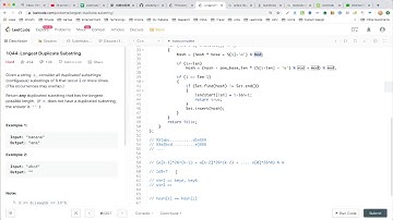 【每日一题】1044. Longest Duplicate Substring, 6/19/2020