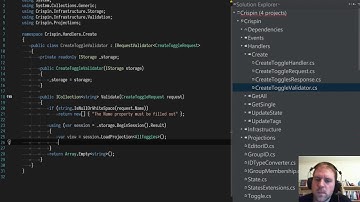 Crispin 37: Api Validation, React Validation