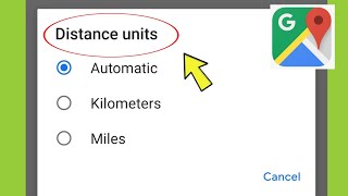 Google Maps | Distance Unit | Kilometers & Miles Settings screenshot 3