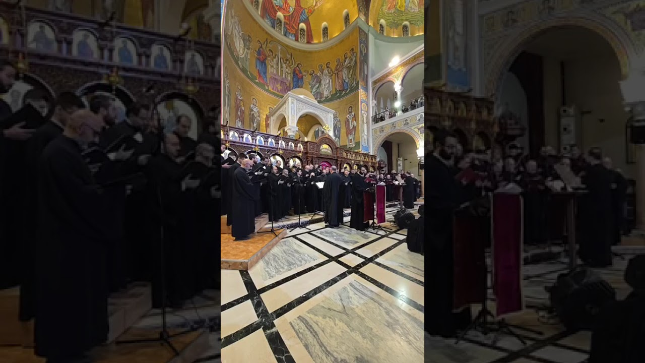 اليوم نعمة الروح القدس جمعتنا. أمسية ترانيم بيزنطية مشتركة من الميلاد الى العنصرة مع جوقة جبل لبنان 