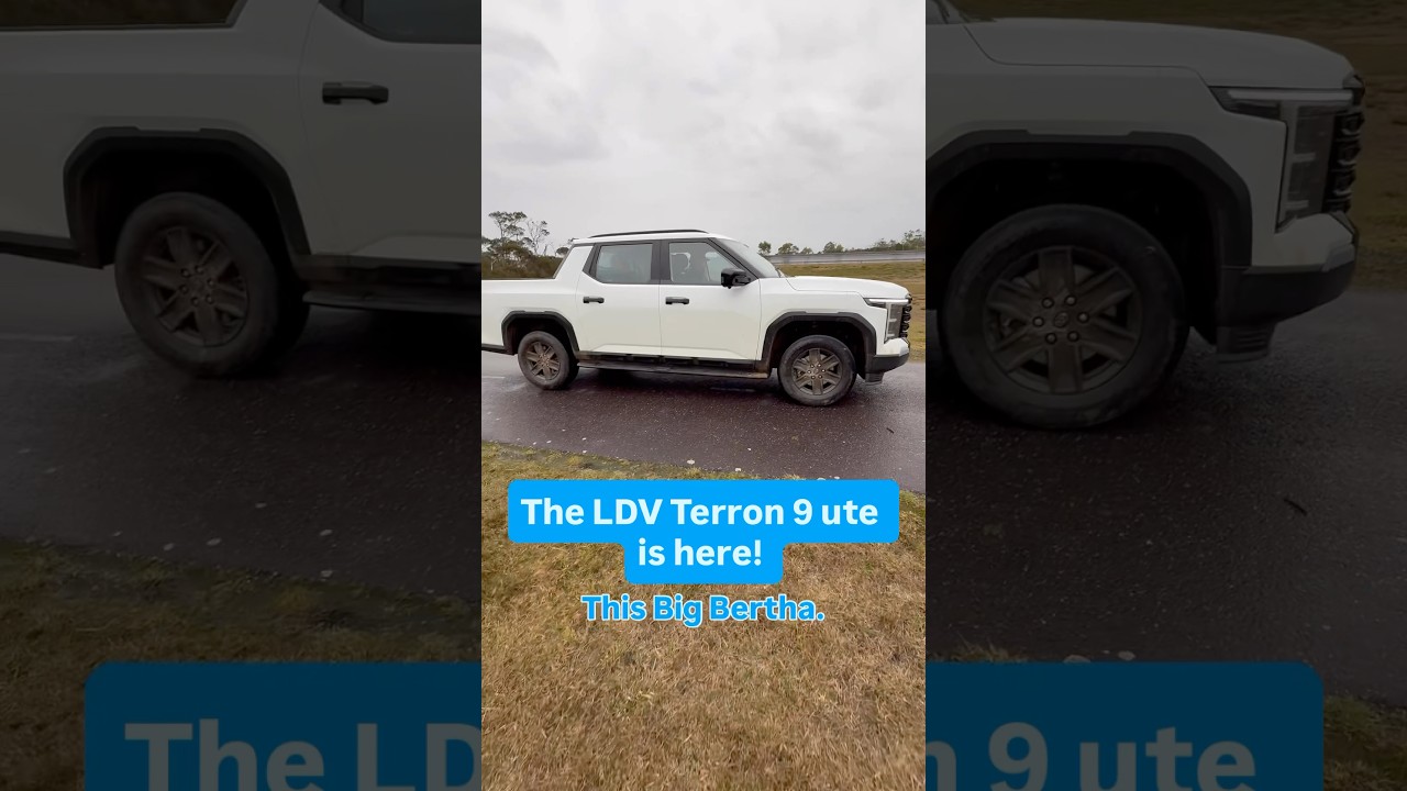 LDV’s Terron 9 dual-cab has arrived in Australia! What’s your thoughts on this new one from LDV?