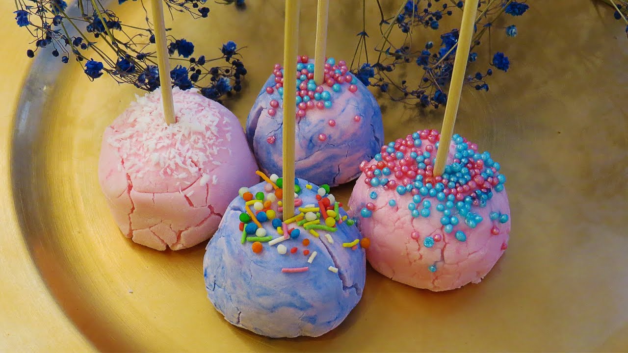 КЕЙК ПОПСЫ ИЗ ТВЕРДОЙ ПЕНЫ СВОИМИ РУКАМИ - YouTube