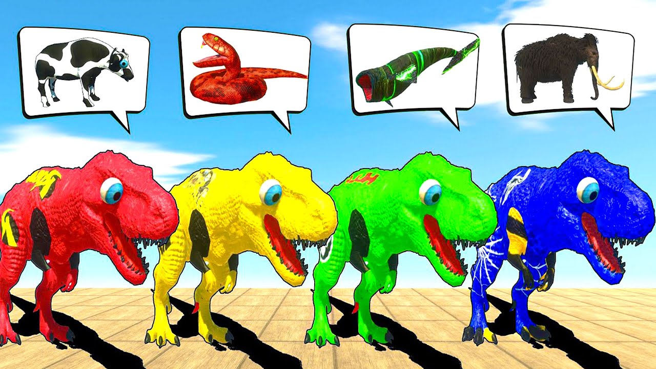 Superheroes On Dinosaurs Fighting vs T-Rex SpiderMan in Spider-Man Bridge Jurassic World Trilogy ⚡