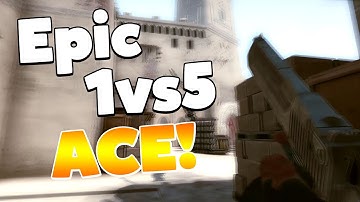 CS:GO - The Most EPIC Ninja Clutch!