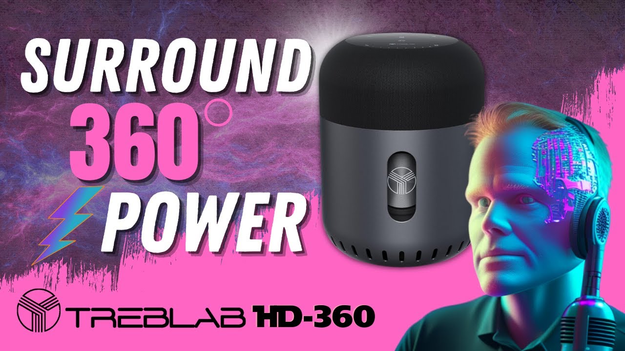 Blasting Beats at 360°! Unboxing the Insane TrebLab HD360 Speaker!  ⚡BLUETOOTH POWER! ⚡