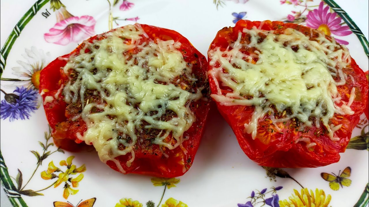 Tomate gratinée au airfryer ! 🍅
