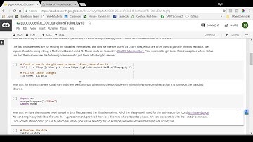 Particle Physics Playground tutorial: importing necessary tools into Colab