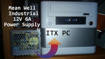 Installing an Industrial PSU in the ITX PC | TheVidsByDennis
