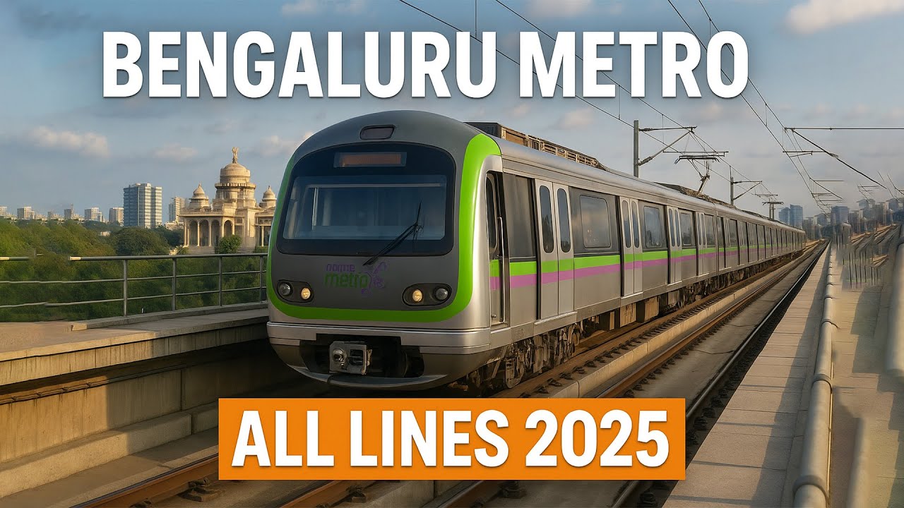 Bengaluru Metro 2.0: All 9 Lines Explained in Depth! | BMRCL Mega Plan 2025