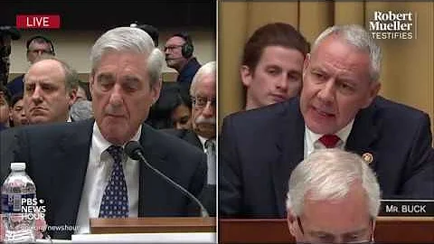 WATCH: Rep. Ken Bucks full questioning of Robert Mueller | Mueller testimony