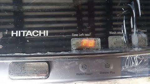 how to fix fd error Hitachi washing machine  #ekbharatshresthbharat #homeappliance #washingmachine