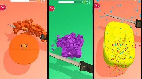 Soap cutting. ASMR. relax. All levels. Android iOS gameplay.