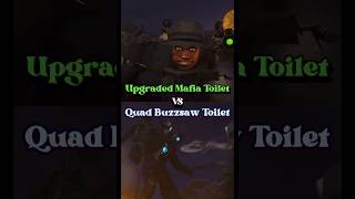 Upgraded Mafia Toilet vs Quad Buzzsaw Toilet Skibidi Toilet Edit