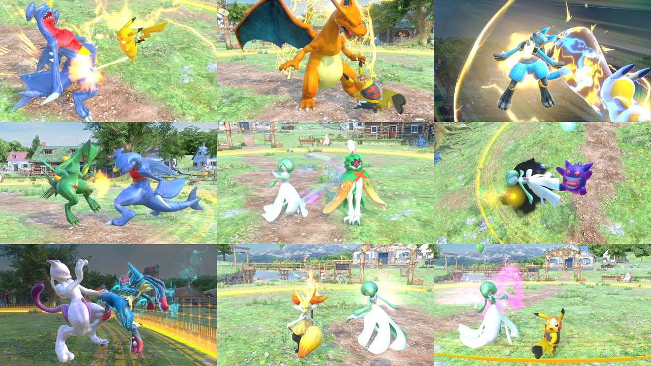 【kemoryona】Pokkén Tournament Damage voices - all characters