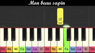 Chant de Noël - Mon beau sapin (Piano pour enfants)