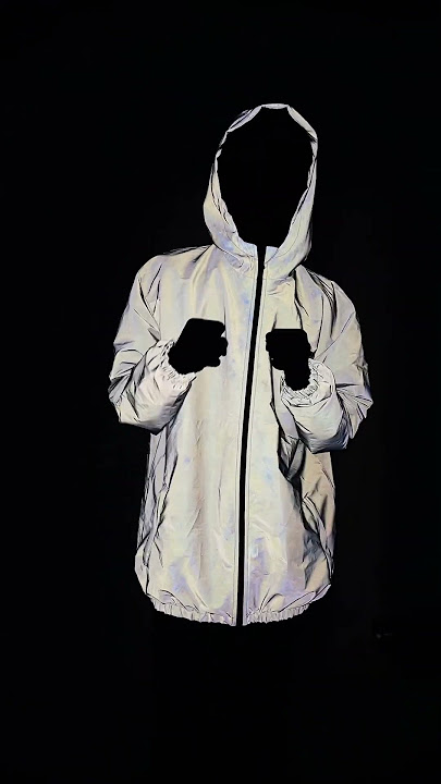 Jaket  reflective menyala di malam hari kalo kena sinar / cahaya ⚡️🤘
