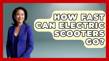 How Fast Can Electric Scooters Go? - Emerging Tech Insider