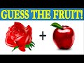 FRUIT CHALLENGE | FRUIT EMOJI CHALLENGE