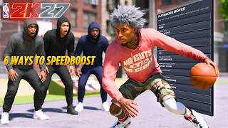RARE WAYS TO SPEEDBOOST IN 2K27