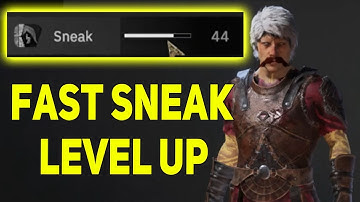 How To Level Up Sneak Fast in Tainted Grail The Fall of Avalon Fast Leveling