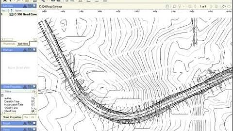 Civil 3D template collection & styles - sample plot