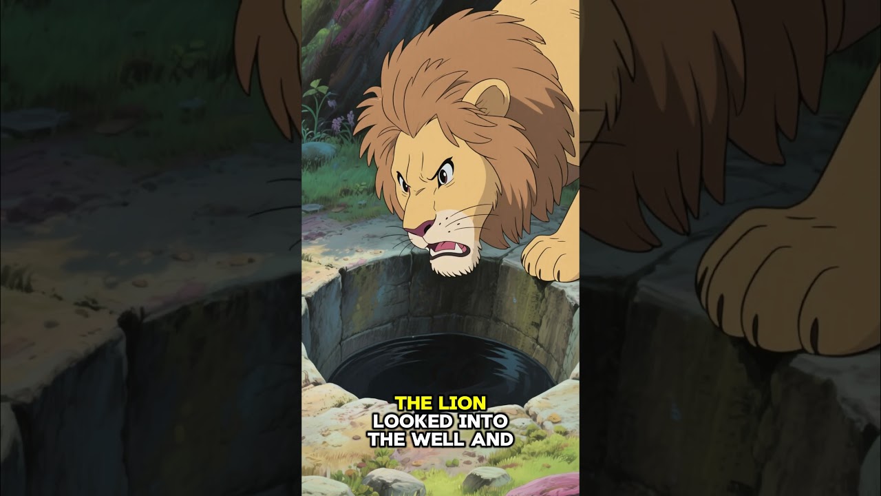 The Wise Rabbit and the Lion - Moral Story based on English