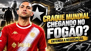 🚨 EXCLUSIVA 🚨 Marroquino Hakim Ziyech negocia com o Botafogo! Entenda a situação 
