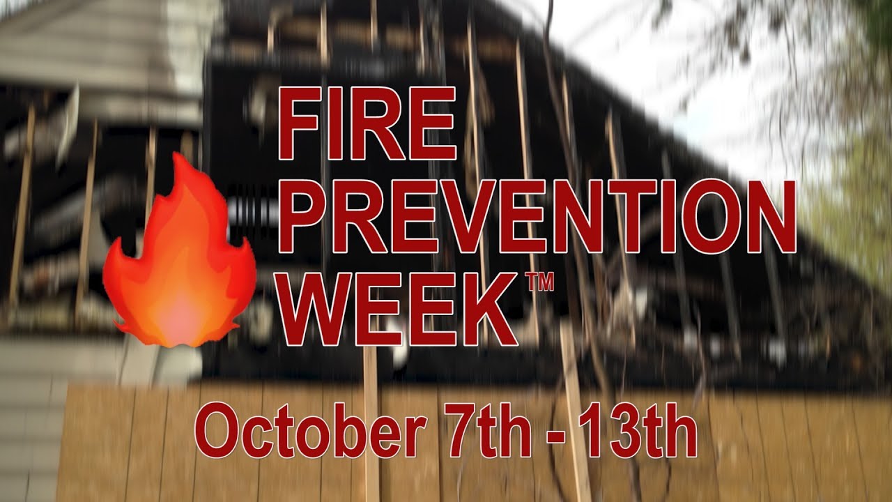 Fire Prevention Week 2018 - YouTube