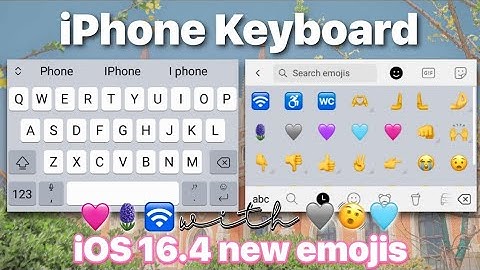 iOS 16.4 Emoji Keyboard for Android with iOS Typing Sounds by itz Shining Shimmer