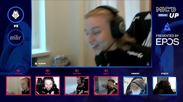 G2 COMMS DURING M0NESY CLUTCH | G2 vs MIBR | BLAST Premier Spring Groups 2022