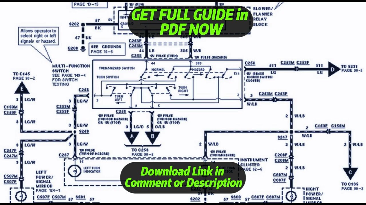 DIAGRAM] 1999 Ford F 150 Car Stereo Wiring Diagram - YouTube